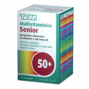 Teva Multivitamin Senior Vitamin and Mineral Supplement 30 Tablets