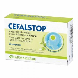 Farmaderbe Cefalstop Anti Tension Supplement 30 Tablets