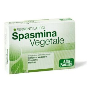 Alta Natura Spasmina Vegetale Supplement of Lactic Ferments 30 Capsules