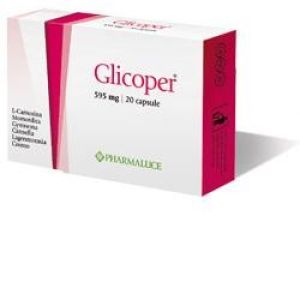 Pharmaluce glycoper food supplement 30 capsules