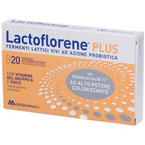 Lactoflorene Plus Live Lactic Ferments Supplement 20 Capsules
