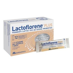 Lactoflorene Plus Supplement Lactic Ferments Single-dose 12 Buccal Sachets