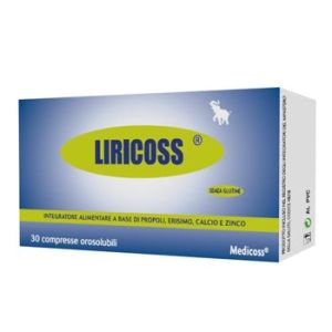 Liricoss Food Supplement 30 Buccal Tablets