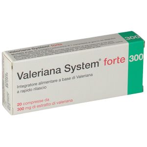 Sanifarma Valeriana System Forte Supplement 20 Tablets