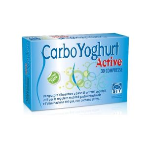 Carboyoghurt Active Intestinal Gas Supplement 30 Tablets