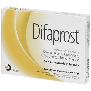 Difaprost prostate health supplement 15 tablets