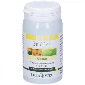 Erbavita Fitotree Line Fitotree Capsules Food Supplement 60 Capsules