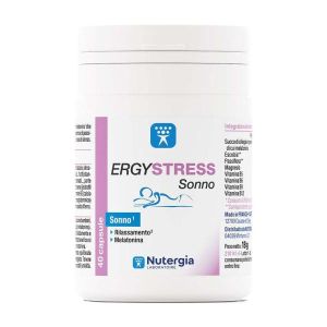 Nutergia Laboratories Ergystress Food Supplement 60 Capsules