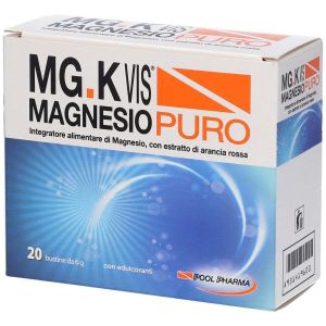 Mg.K Vis Magnesium Gold Pure Supplement Vitamins And Mineral Salts 20 Sachets