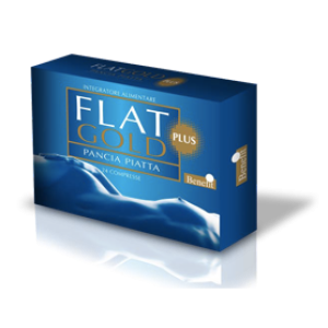 Flat Gold Plus Flat Belly Supplement 24 Tablets