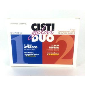 Gelar farma cistigelar duo food supplement 24 capsules