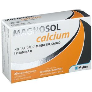 Magnosol Calcium Calcium Magnesium And Vitamin D Supplement 20 Sachets