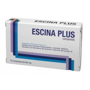 Escin plus anti-inflammatory supplement 20 tablets