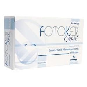Pharcos Fotoker Oral Supplement Zinc 30 Tablets