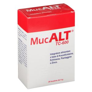 Mucalt TC 600 Benesse Respiratory System Supplement 20 Sachets 4 g