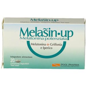 Melasin-up Sleep Supplement Enhanced Melatonin 20 Tablets