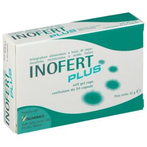 Inofert Plus Folic Acid and Myo-Inositol Supplement 20 Capsules