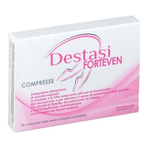 Destasi fri circulation supplement and heavy legs 20 tablets
