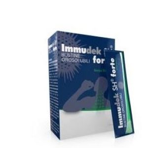 Immudek Sh Forte Immunostimulant Food Supplement 16 Buccal Sachets