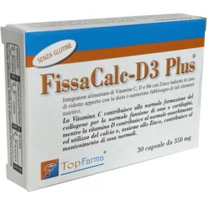 Fissacalc-D3 Plus Vitamin Supplement 30 Capsules
