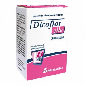 Dicoflor elle bacterial flora supplement 28 capsules