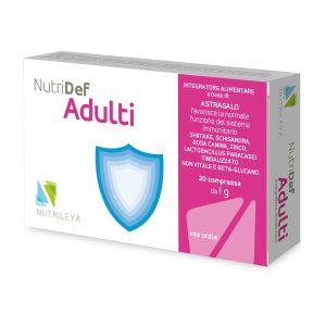 Nutrileya Nutridef Adult Integratpre Food 20 Tablets