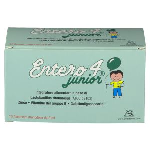 Entero 4 Junior Lactic ferments supplement 10 bottles of 8ml