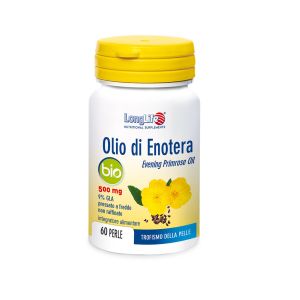 Longlife Organic Evening Primrose Oil 500mg Organic Food Supplement 60 Pearls