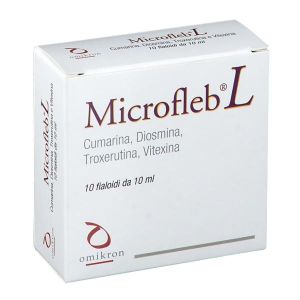 Microfleb L Lymphatic System Supplement 10 vials 10 ml