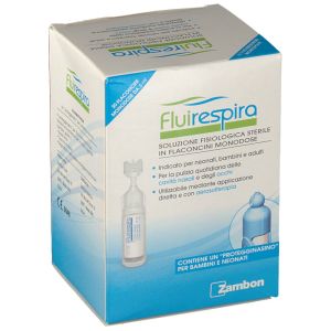 Fluirespira Sterile Physiological Solution 30 Vials Mono
