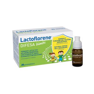 Montefarmaco Otc Lactoflorene Difesa Bimbi Food Supplement 10 Bottles