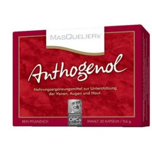 Nature's Plus Masquelier's Original OPCs Anthogenol Antioxidant Supplement 30 Capsules