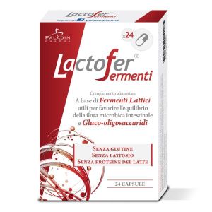 Lactofer Fermenti Intestinal Microbial Flora Supplement 24 Capsules