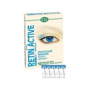 Esi Retin Active Blueberry Eye Drops 10 Single-Dose Vials Of 0.5ml