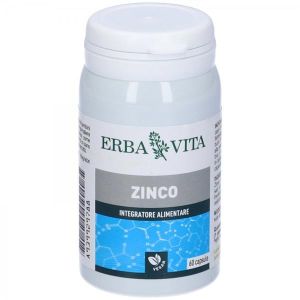 Erba Vita Zinc Immune System Supplement 60 Capsules