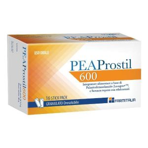 Farmitalia peaprostil 600 food supplement 16 buccal sachets