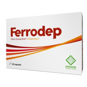 Erbozeta Ferroped Iron Supplement 30 Capsules