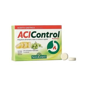 Naturando Acicontrol Rapid Food Supplement 20 Tablets
