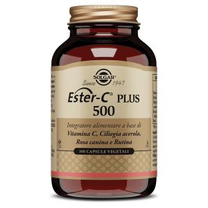 Solgar Ester C Plus 500 Vitamin C Supplement 100 Vegetable Capsules
