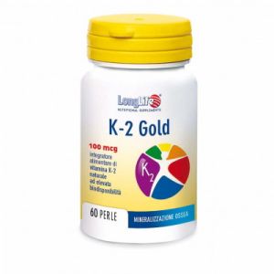 K-2 Gold 100mcg Longlife 60 Pearls