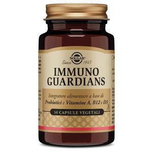 Solgar Immuno Guardians Supplement Of Probiotics And Vitamins 30 Capsules
