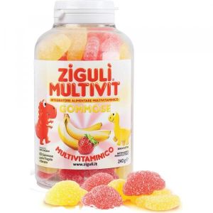 Ziguli Multivit Fragola e Banana 60 Gommose