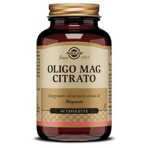 Solgar Oligo Mag Citrate Magnesium Supplement 60 Tablets