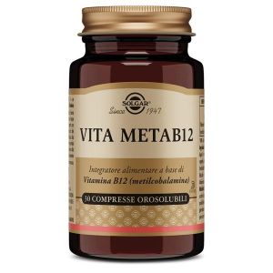 Vita Meta B12 Solgar 30 Tablets