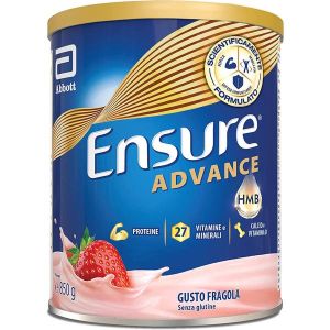 Ensure Advance Integratore Alimentare Proteico Fragola 850g