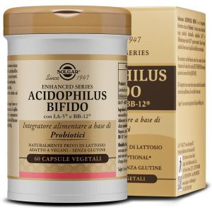 Solgar Acidophilus Bifido Probiotic supplement 60 capsules