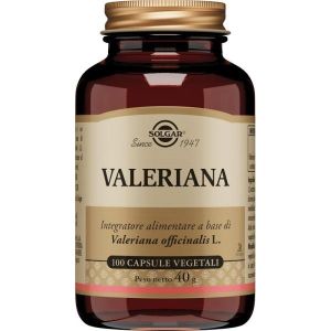 Solgar Valerian Relaxing Supplement 100 Vegetable Capsules