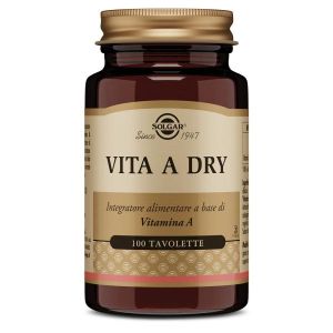 Solgar Vita A Dry 100 Tablets