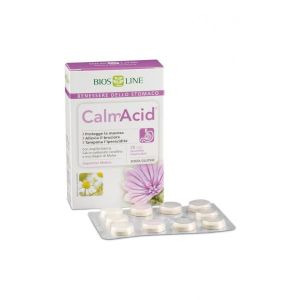 CalmAcid Supplement Against Heartburn 20 Chewable Tablets