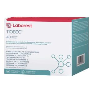 Tiobec 800 Food Supplement Of Alpha-lipoic Acid 10 Sachets Fast Slow